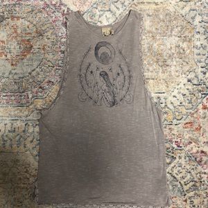 Grey-lavender tank